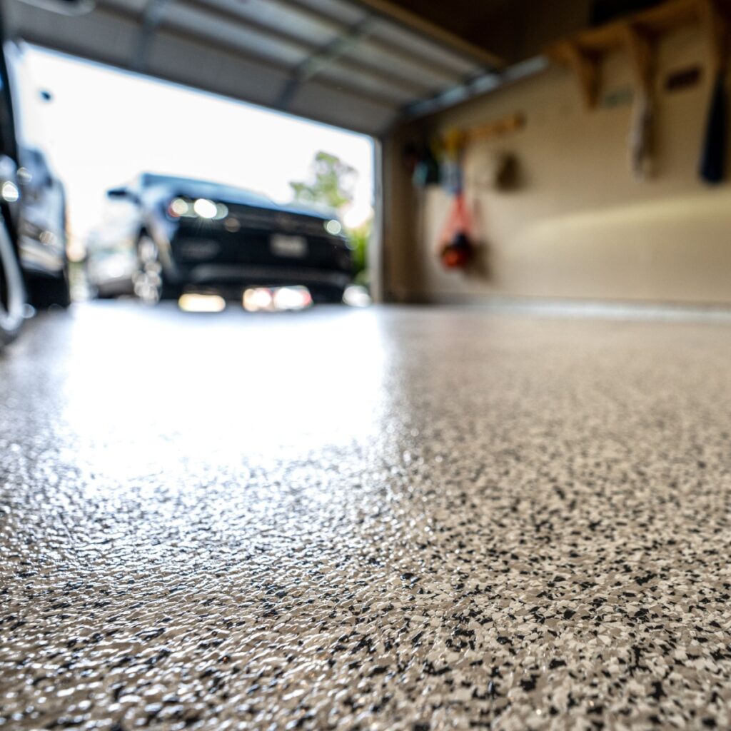Epoxy Resin Flake Garage Floor