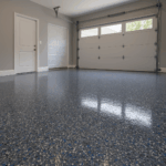 Epoxy Flake Home Garage Floor with Resin Finesse