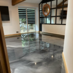 Epoxy Resin Metallic Floor Residential Resin Finesse UK